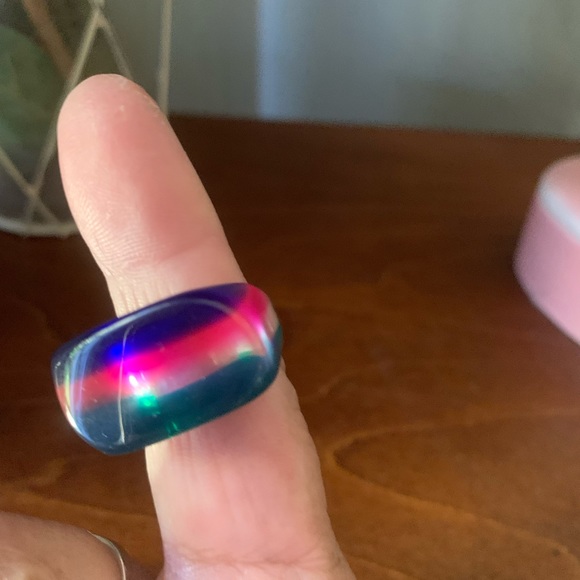 Jewelry - Vintage lucite mod ring!